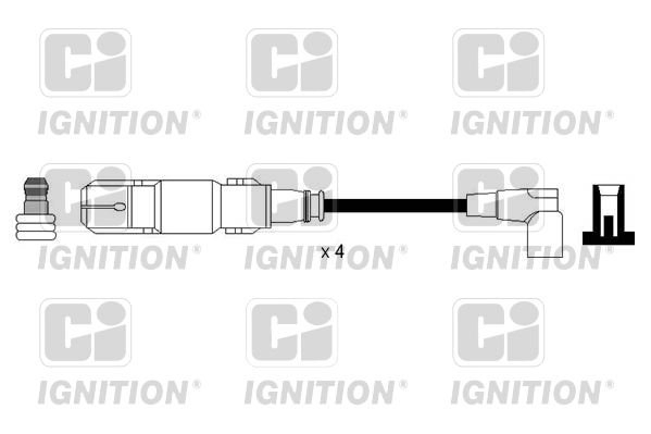 QUINTON HAZELL Комплект проводов зажигания XC1124